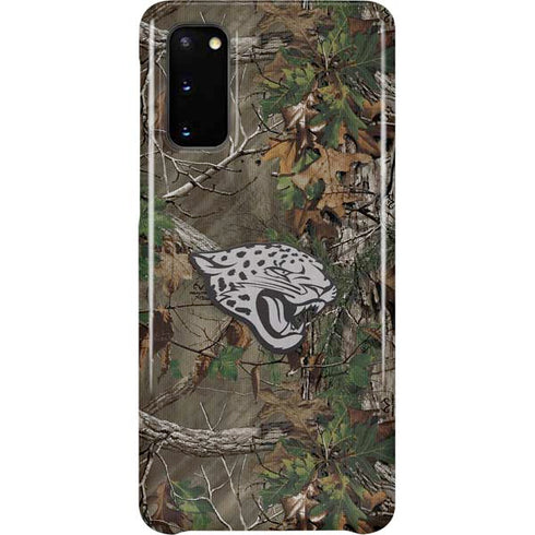 NFL Jacksonville Jaguars Realtree Xtra Green Camo Galaxy S20 Lite Case