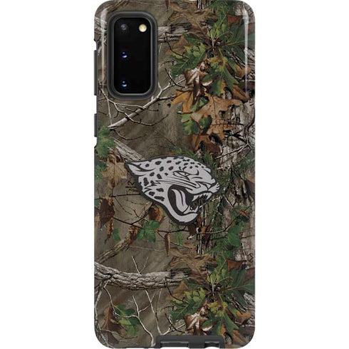 NFL Jacksonville Jaguars Realtree Xtra Green Camo Galaxy S20 Pro Case