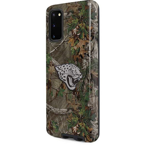 NFL Jacksonville Jaguars Realtree Xtra Green Camo Galaxy S20 Pro Case