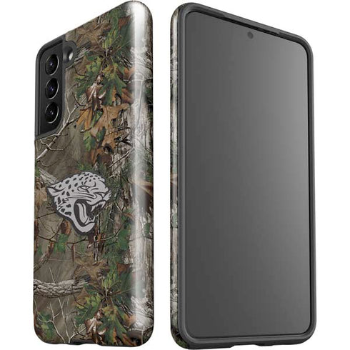 NFL Jacksonville Jaguars Realtree Xtra Green Camo Galaxy S21 5G Pro Case