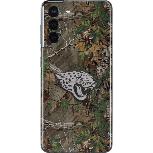 NFL Jacksonville Jaguars Realtree Xtra Green Camo Galaxy S21 5G Skin