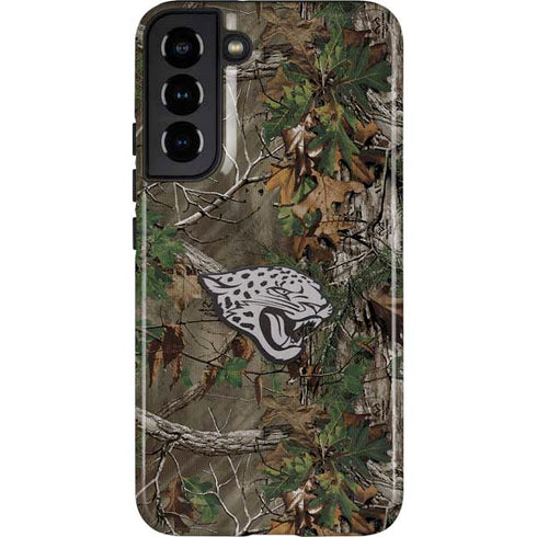 NFL Jacksonville Jaguars Realtree Xtra Green Camo Galaxy S22 Plus Pro Case