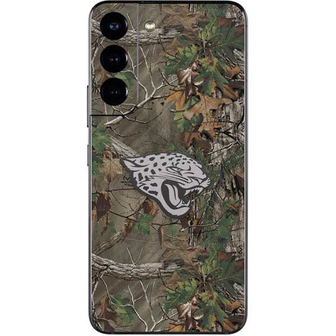 NFL Jacksonville Jaguars Realtree Xtra Green Camo Galaxy S22 Skin