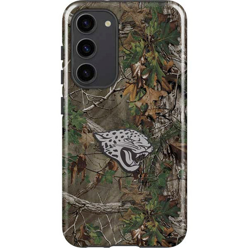 NFL Jacksonville Jaguars Realtree Xtra Green Camo Galaxy S23 Plus Pro Case