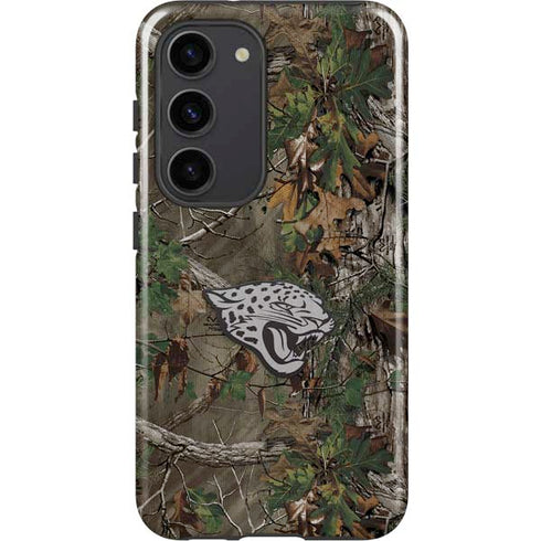 NFL Jacksonville Jaguars Realtree Xtra Green Camo Galaxy S23 Pro Case
