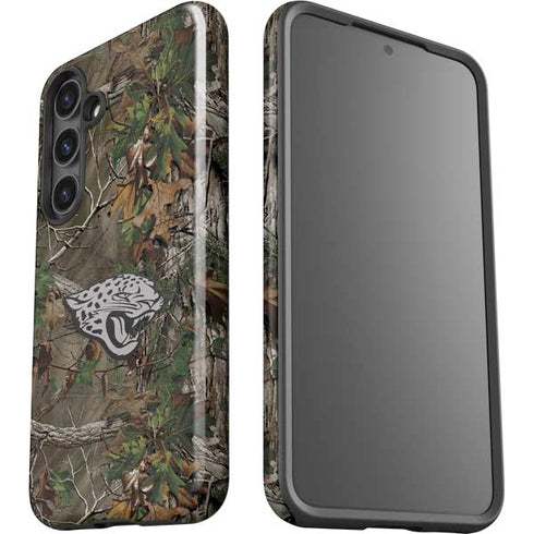 NFL Jacksonville Jaguars Realtree Xtra Green Camo Galaxy S24 Plus Impact Case