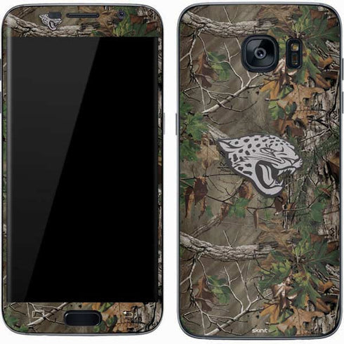 NFL Jacksonville Jaguars Realtree Xtra Green Camo Galaxy S7 Skin