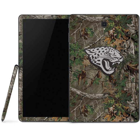 NFL Jacksonville Jaguars Realtree Xtra Green Camo Samsung Galaxy Tab Skin