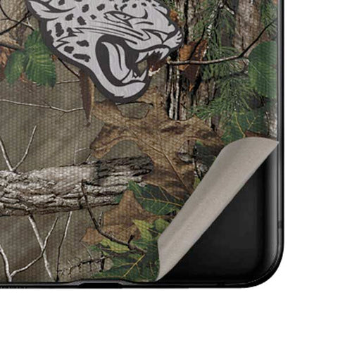 NFL Jacksonville Jaguars Realtree Xtra Green Camo Galaxy Z Flip Skin