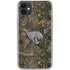 NFL Jacksonville Jaguars Realtree Xtra Green Camo iPhone 11 Clear Case