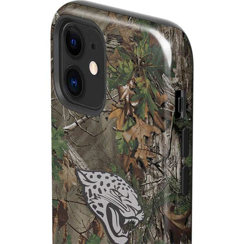 NFL Jacksonville Jaguars Realtree Xtra Green Camo iPhone 12 Mini Impact Case