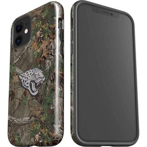 NFL Jacksonville Jaguars Realtree Xtra Green Camo iPhone 12 Mini Impact Case