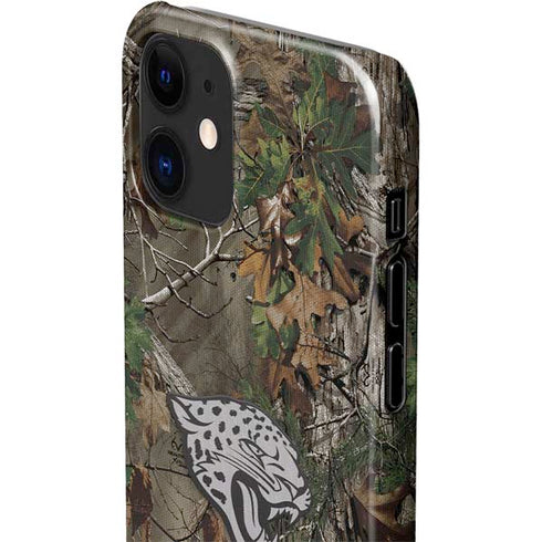 NFL Jacksonville Jaguars Realtree Xtra Green Camo iPhone 12 Mini Lite Case