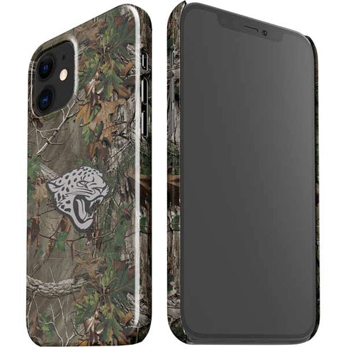 NFL Jacksonville Jaguars Realtree Xtra Green Camo iPhone 12 Mini Lite Case