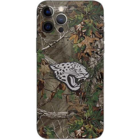 NFL Jacksonville Jaguars Realtree Xtra Green Camo iPhone 12 Pro Skin