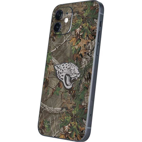 NFL Jacksonville Jaguars Realtree Xtra Green Camo iPhone 12 Skin