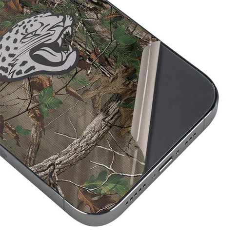 NFL Jacksonville Jaguars Realtree Xtra Green Camo iPhone 14 Pro Max Skin