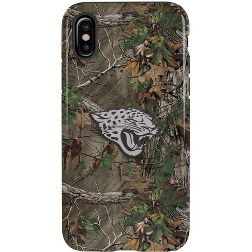 NFL Jacksonville Jaguars Realtree Xtra Green Camo iPhone X Pro Case