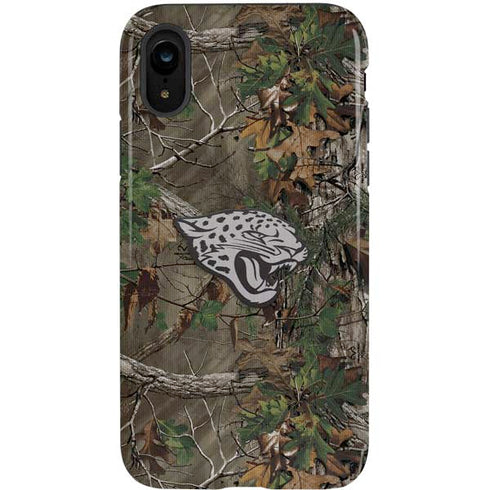 NFL Jacksonville Jaguars Realtree Xtra Green Camo iPhone XR Pro Case