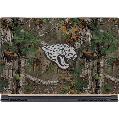 NFL Jacksonville Jaguars Realtree Xtra Green Camo MSI GS65 Stealth Laptop Skin