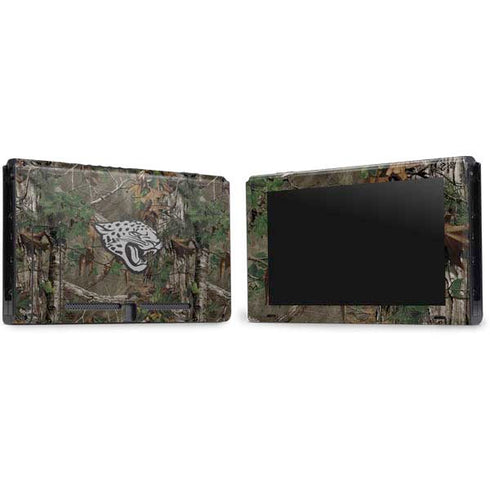 NFL Jacksonville Jaguars Realtree Xtra Green Camo Nintendo Switch Bundle Skin