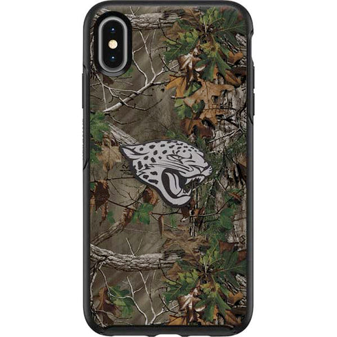 NFL Jacksonville Jaguars Realtree Xtra Green Camo Otterbox Symmetry iPhone Skin