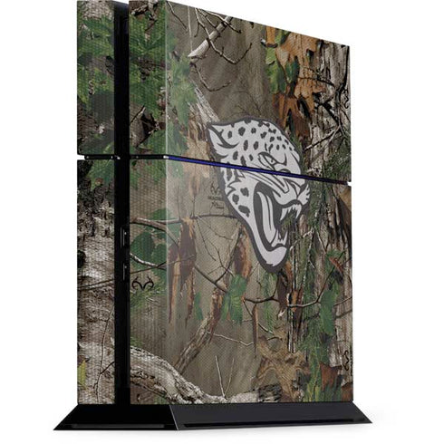 NFL Jacksonville Jaguars Realtree Xtra Green Camo PS4 Console Skin
