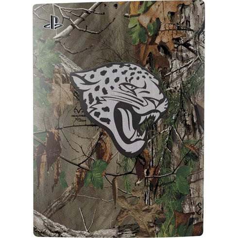 NFL Jacksonville Jaguars Realtree Xtra Green Camo PS5 Digital Edition Console Skin