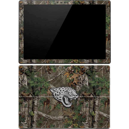 NFL Jacksonville Jaguars Realtree Xtra Green Camo Surface Pro 4 Skin