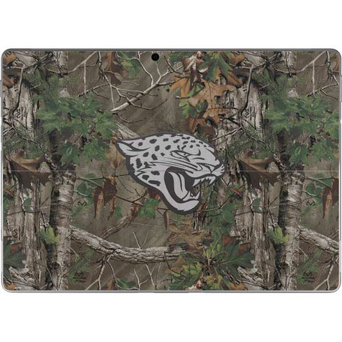 NFL Jacksonville Jaguars Realtree Xtra Green Camo Surface Pro 8 Skin