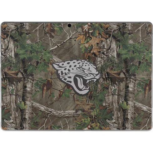 NFL Jacksonville Jaguars Realtree Xtra Green Camo Surface Pro 9 Skin