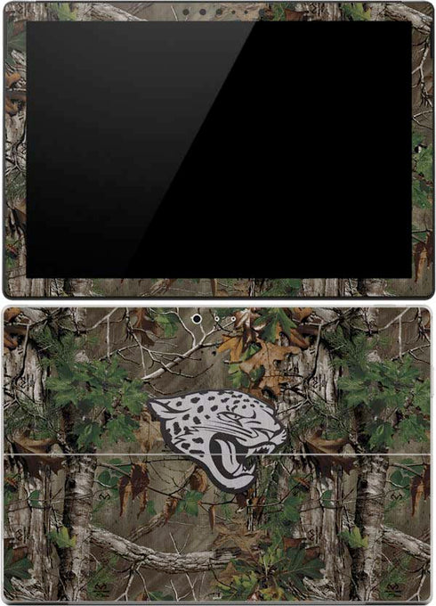 NFL Jacksonville Jaguars Realtree Xtra Green Camo Surface Pro (2017) Skin