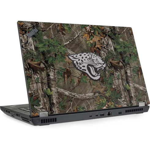 NFL Jacksonville Jaguars Realtree Xtra Green Camo Lenovo ThinkPad Skin