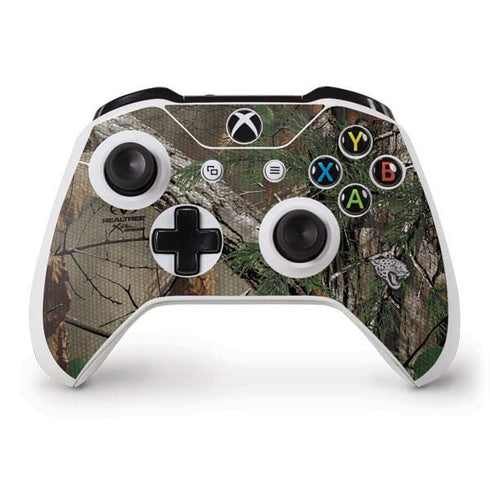 NFL Jacksonville Jaguars Realtree Xtra Green Camo Xbox One S Controller Skin
