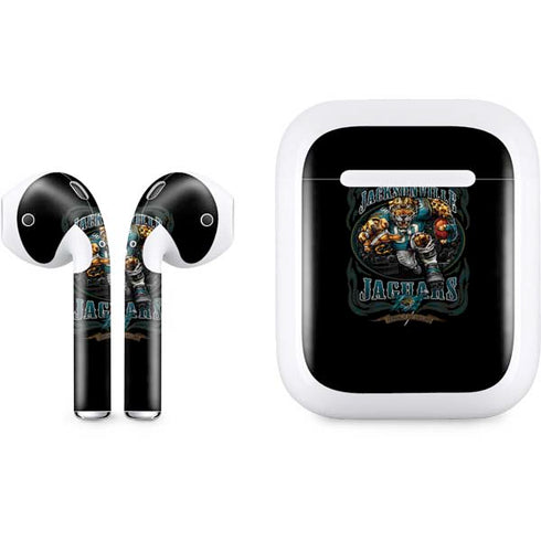 Liquid Blue NFL Jacksonville Jaguars Running Back Apple AirPods Skin