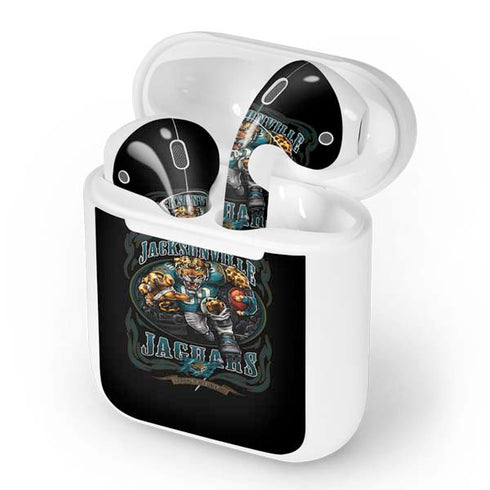 Liquid Blue NFL Jacksonville Jaguars Running Back Apple AirPods Skin