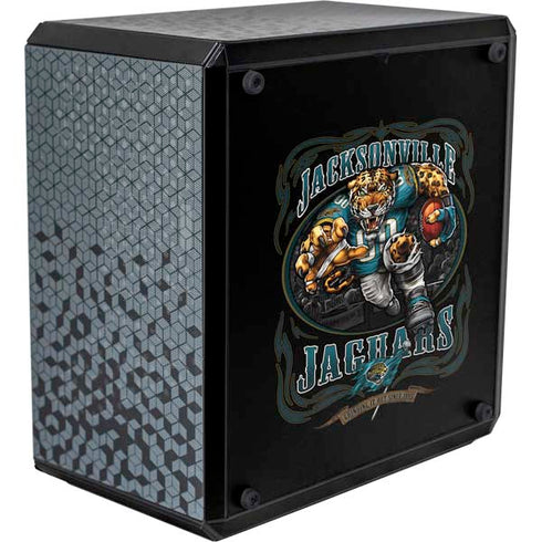 Liquid Blue NFL Jacksonville Jaguars Running Back Cooler Master MasterBox Q300L Mini Tower Skin