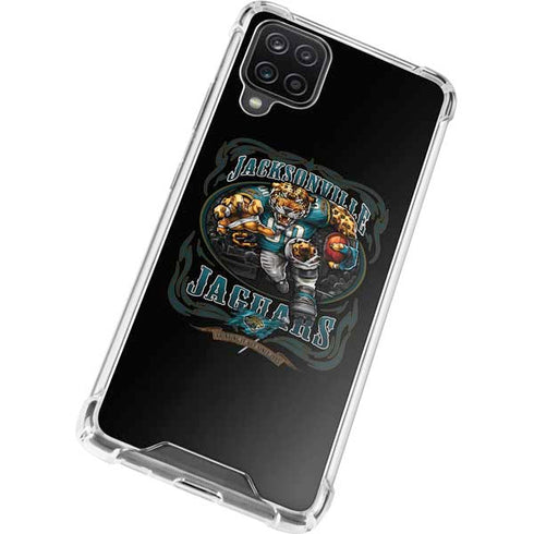 Liquid Blue NFL Jacksonville Jaguars Running Back Galaxy A12 Clear Case