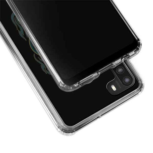 Liquid Blue NFL Jacksonville Jaguars Running Back Galaxy A21 Clear Case