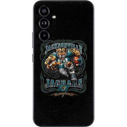Liquid Blue NFL Jacksonville Jaguars Running Back Galaxy A54 5G Skin