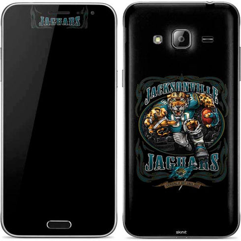 Liquid Blue NFL Jacksonville Jaguars Running Back Galaxy J3 Skin