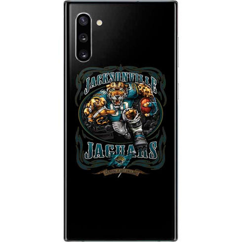 Liquid Blue NFL Jacksonville Jaguars Running Back Galaxy Note 10 Skin