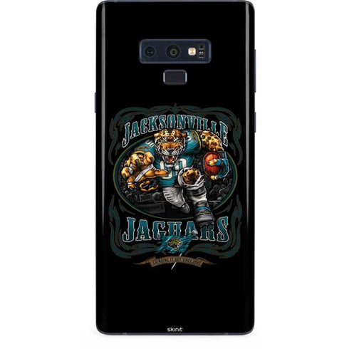 Liquid Blue NFL Jacksonville Jaguars Running Back Galaxy Note 9 Skin