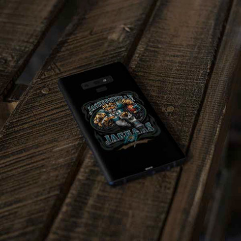 Liquid Blue NFL Jacksonville Jaguars Running Back Galaxy Note 9 Skin