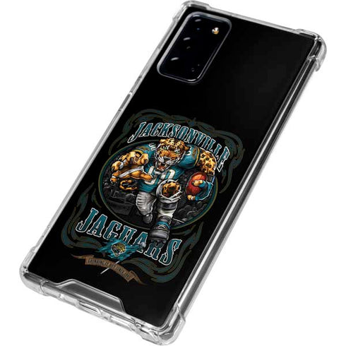 Liquid Blue NFL Jacksonville Jaguars Running Back Galaxy Note20 5G Clear Case