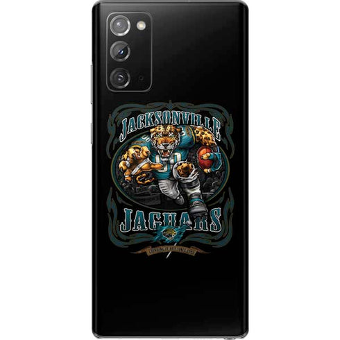 Liquid Blue NFL Jacksonville Jaguars Running Back Galaxy Note20 5G Skin