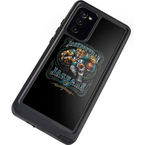 Liquid Blue NFL Jacksonville Jaguars Running Back Galaxy Note20 5G Waterproof Case