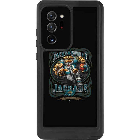 Liquid Blue NFL Jacksonville Jaguars Running Back Galaxy Note20 Ultra 5G Waterproof Case