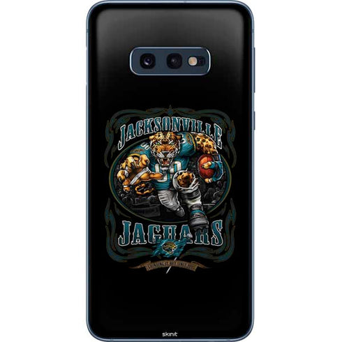 Liquid Blue NFL Jacksonville Jaguars Running Back Galaxy S10e Skin