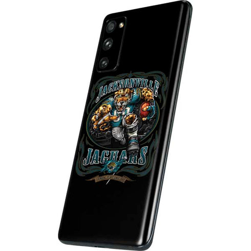 Liquid Blue NFL Jacksonville Jaguars Running Back Galaxy S20 Fan Edition Skin